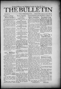 The bulletin, 1946 September 20