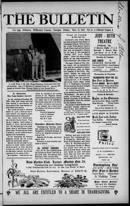 The bulletin, 1952 November 21