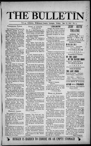 The bulletin, 1954 January 22