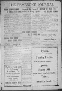 The Pembroke journal, 1931 May 16