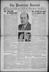 The Pembroke journal, 1933 September 8