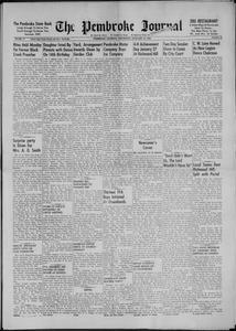 The Pembroke journal, 1954 January 21
