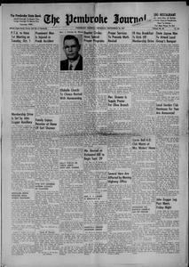 The Pembroke journal, 1957 September 26