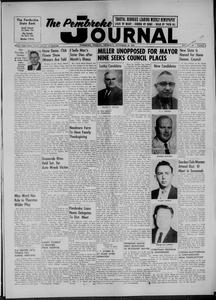 The Pembroke journal, 1959 November 26