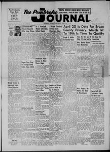 The Pembroke journal, 1960 February 11