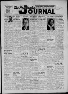 The Pembroke journal, 1960 May 12