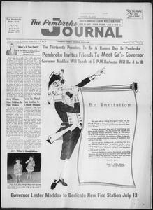 The Pembroke journal, 1967 July 13