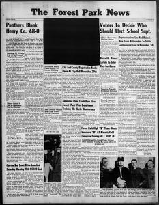 The Forest Park news, 1957 October 9