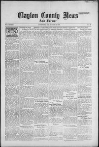 Clayton County news and farmer, 1940 March 22