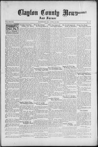 Clayton County news and farmer, 1940 April 19