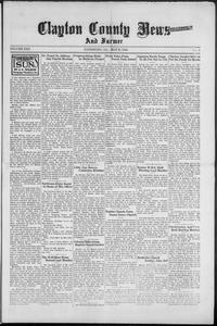Clayton County news and farmer, 1940 May 31