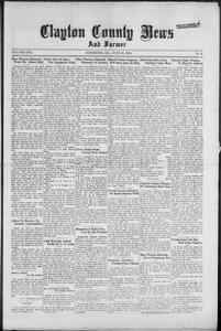 Clayton County news and farmer, 1940 June 21