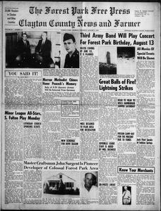 The Forest Park free press and Clayton County news and farmer, 1955 August 4