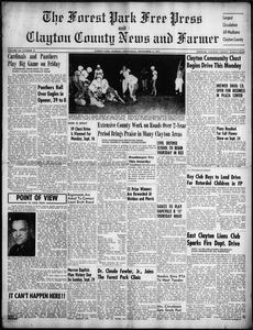 The Forest Park free press and Clayton County news and farmer, 1957 September 11