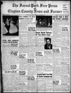 The Forest Park free press and Clayton County news and farmer, 1957 November 6