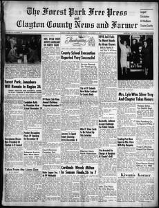 The Forest Park free press and Clayton County news and farmer, 1957 November 27
