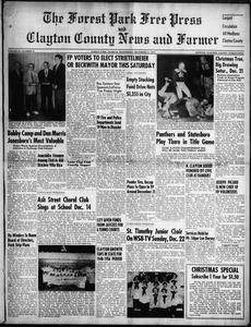 The Forest Park free press and Clayton County news and farmer, 1957 December 11