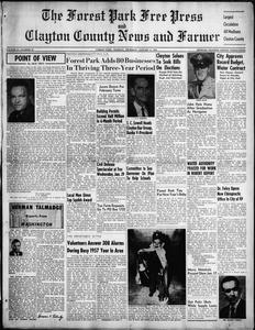 The Forest Park free press and Clayton County news and farmer, 1958 January 9