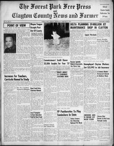 The Forest Park free press and Clayton County news and farmer, 1958 February 19