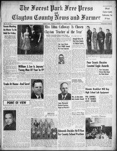 The Forest Park free press and Clayton County news and farmer, 1958 March 5