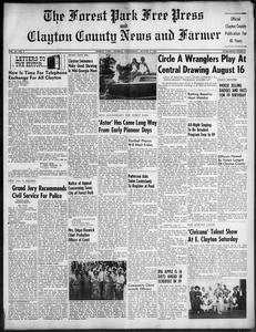 The Forest Park free press and Clayton County news and farmer, 1958 August 6