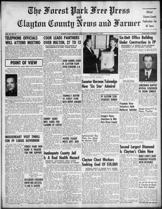 The Forest Park free press and Clayton County news and farmer, 1958 September 24