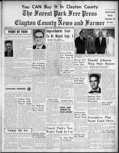 The Forest Park free press and Clayton County news and farmer, 1959 August 26