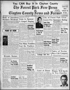 The Forest Park free press and Clayton County news and farmer, 1959 November 25