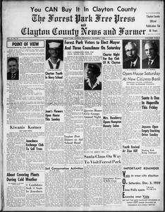 The Forest Park free press and Clayton County news and farmer, 1959 December 2