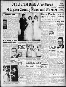 The Forest Park free press and Clayton County news and farmer, 1960 March 30