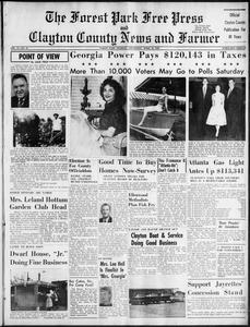 The Forest Park free press and Clayton County news and farmer, 1960 April 20