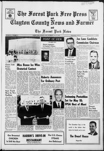 The Forest Park free press and Clayton County news and farmer and the Forest Park news, 1968 May 16