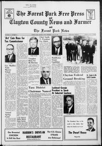 The Forest Park free press and Clayton County news and farmer and the Forest Park news, 1968 May 23