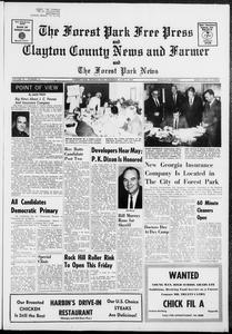 The Forest Park free press and Clayton County news and farmer and the Forest Park news, 1968 June 13