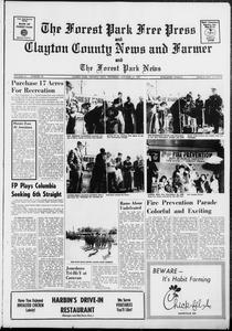 The Forest Park free press and Clayton County news and farmer and the Forest Park news, 1968 October 17