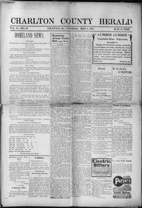 Charlton County herald, 1909 May 6