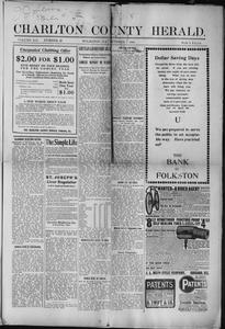 Charlton County herald, 1909 October 7