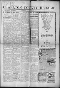 Charlton County herald, 1909 November 4