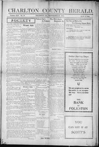 Charlton County herald, 1910 September 29
