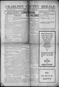 Charlton County herald, 1910 October 6