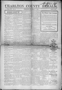 Charlton County herald, 1912 April 4