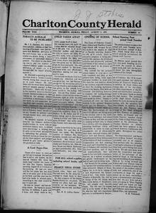 Charlton County herald, 1923 August 31