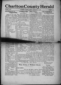 Charlton County herald, 1923 September 14