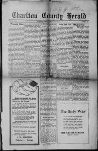 Charlton County herald, 1923 October 26