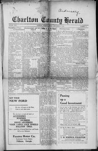 Charlton County herald, 1925 September 18