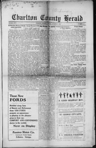 Charlton County herald, 1925 October 23