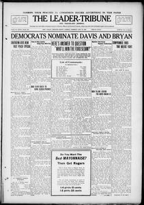 The Leader-tribune and peachland journal, 1924 July 10