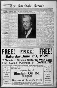 The Rockdale record, 1929 June 26