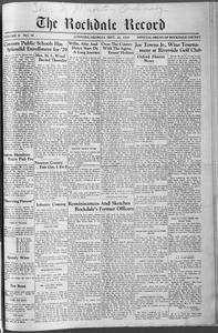 The Rockdale record, 1929 September 20