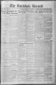 The Rockdale record, 1929 October 25
